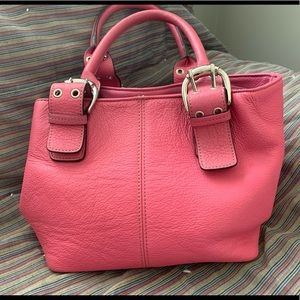 Tignanello handbag bright pink!